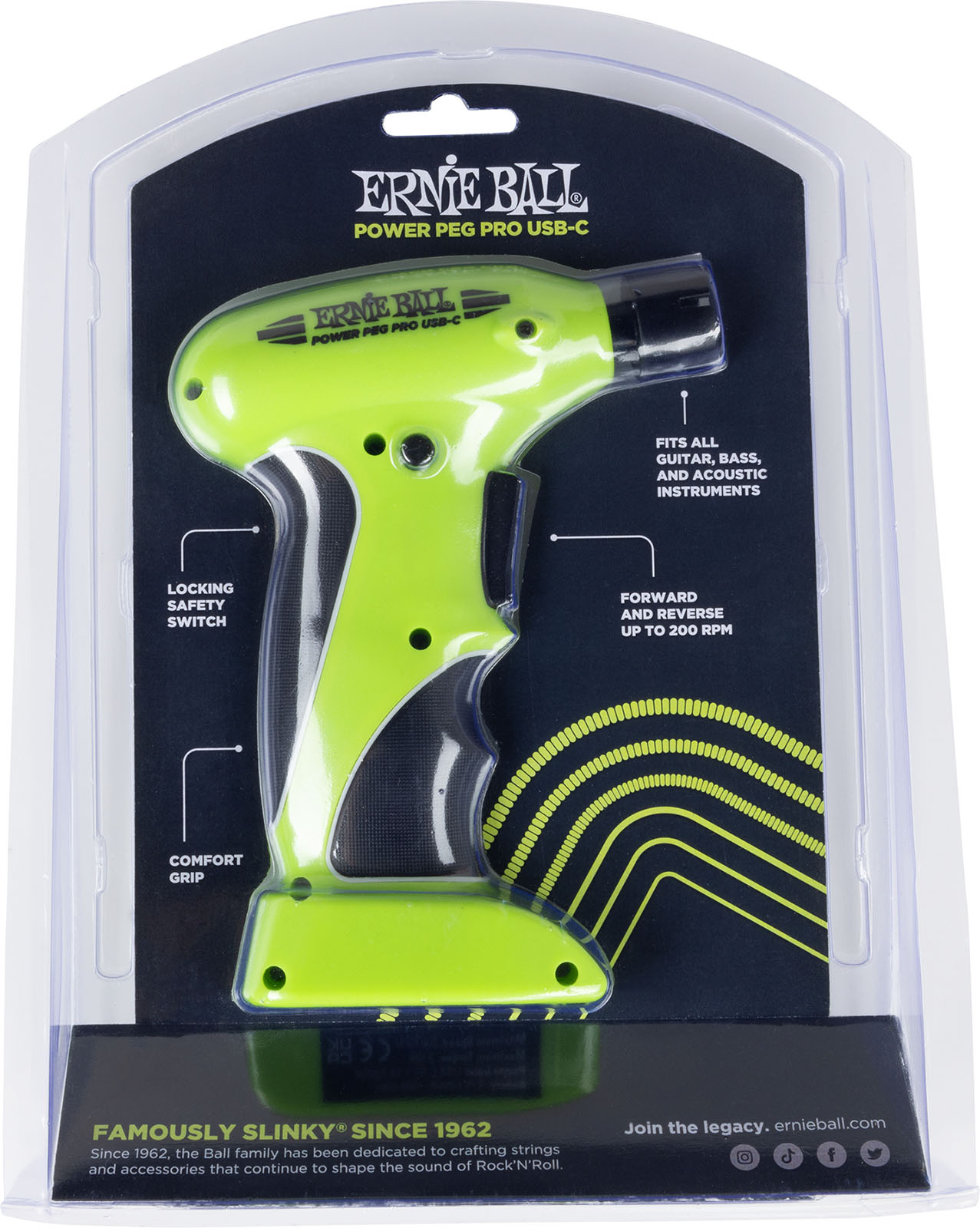 Ernie Ball Power Peg Pro Rechargeable Via Usb-c - Gereedschap set - Variation 4