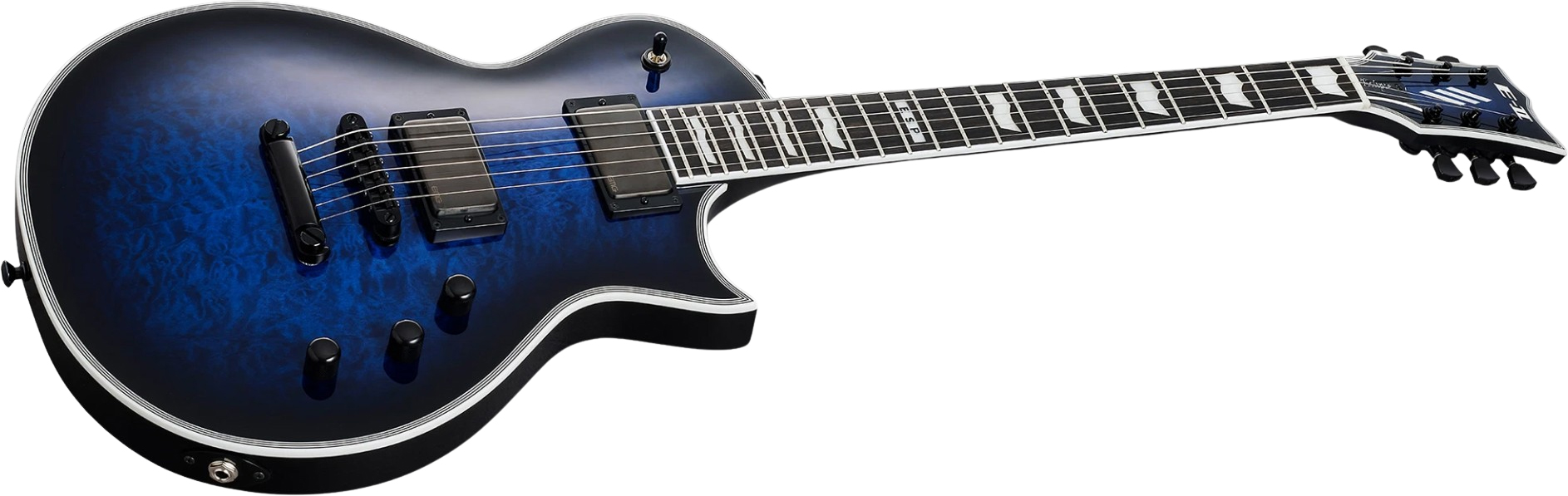 Esp E-ii Eclipse Jap 2h Emg Ht Eb - Reindeer Blue - Enkel gesneden elektrische gitaar - Variation 1