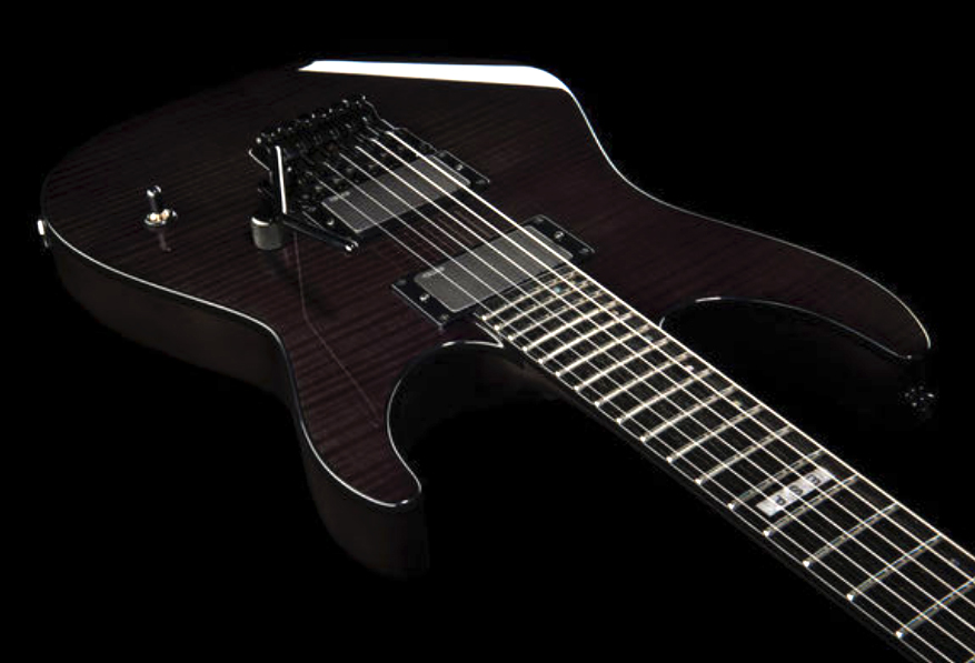 Esp E-ii M-ii Neck Thru Japon Hh Emg Fr Eb - See Thru Black - Elektrische gitaar in Str-vorm - Variation 2