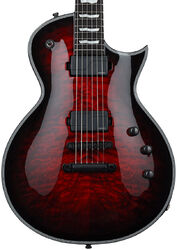 E-II Eclipse EC QM FL (Japan) - See Thru Black Cherry Sunburst