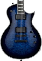 Enkel gesneden elektrische gitaar Esp E-II Eclipse (Japan) - Reindeer Blue