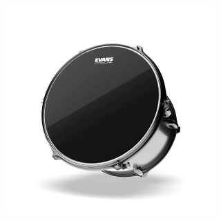 Evans Black Chrome Tom Batter - 13 Pouces - Tomvel - Variation 2