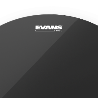 Evans Black Chrome Tom Batter - 13 Pouces - Tomvel - Variation 1