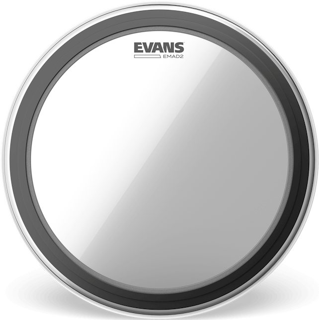 Evans Emad 2 Bass Drumhead Bd18emad2 - 18 Pouces - Bassdrumvel - Main picture