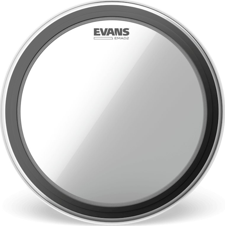 Evans Emad 2 Bass Drumhead Bd22emad2 - 22 Pouces - Bassdrumvel - Main picture