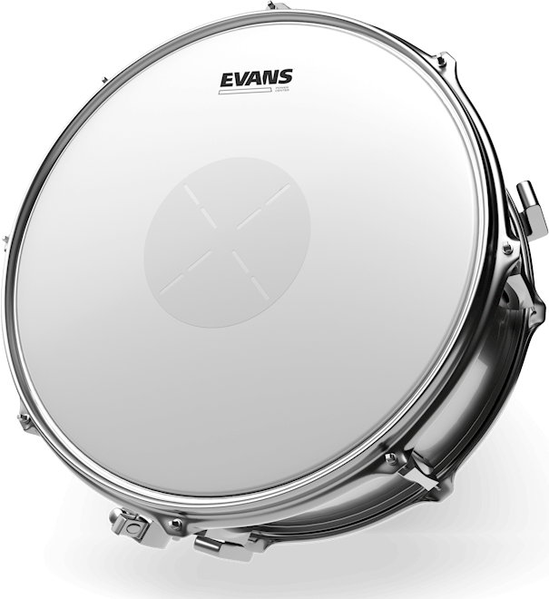 Evans Power Center Coated Drumhead B13g1d - 13 Pouces - Snarevel - Main picture