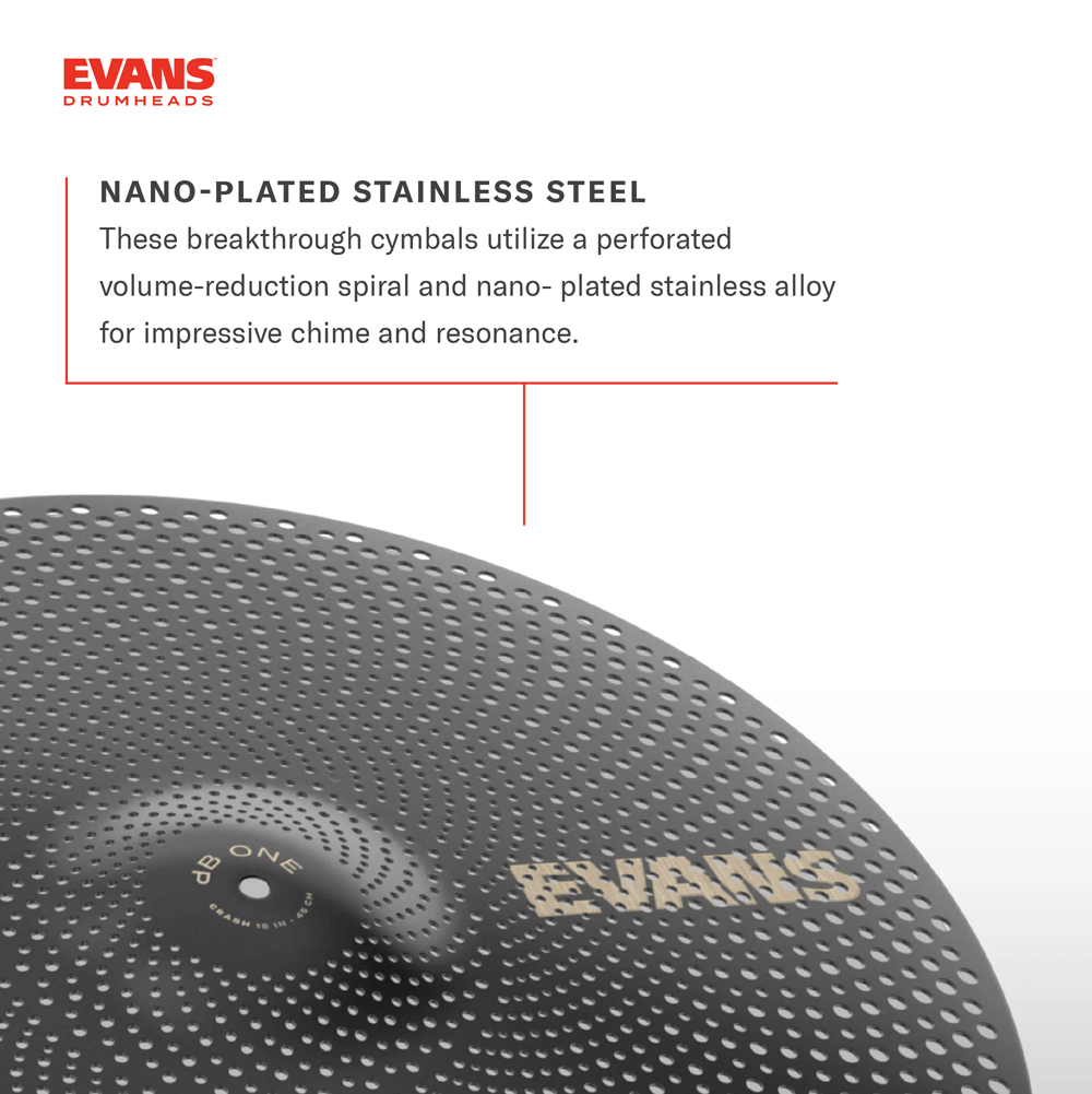 Evans Ecym18cdb1 Db One Drum Cymbals - Pack Cymbales - HiHat bekken - Variation 1
