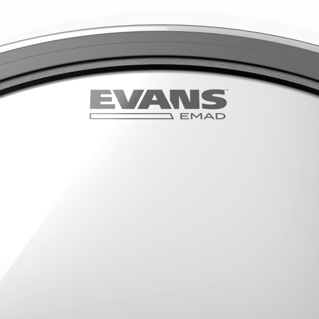 Evans Frappe 16'' Emad Transparente - 16 Pouces - Bassdrumvel - Variation 4