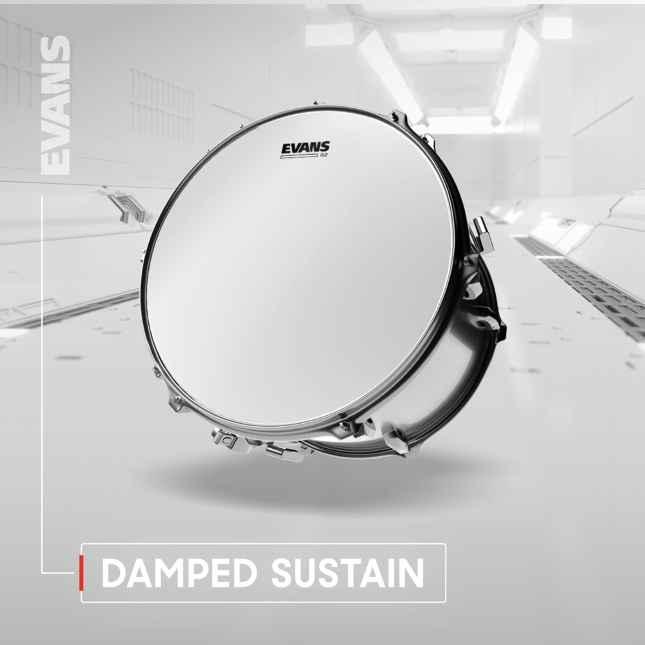 Evans G2 Clear Tom Batter - 14 Pouces - Tomvel - Variation 2