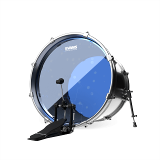 Evans Hydraulic Blue Bass Batter - 20 Pouces - Bassdrumvel - Variation 2
