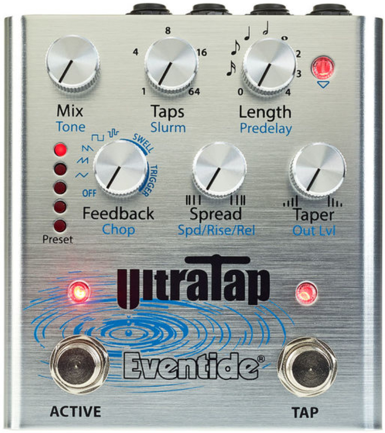 Eventide Ultratap Delay Reverb - Reverb/delay/echo effect pedaal - Main picture
