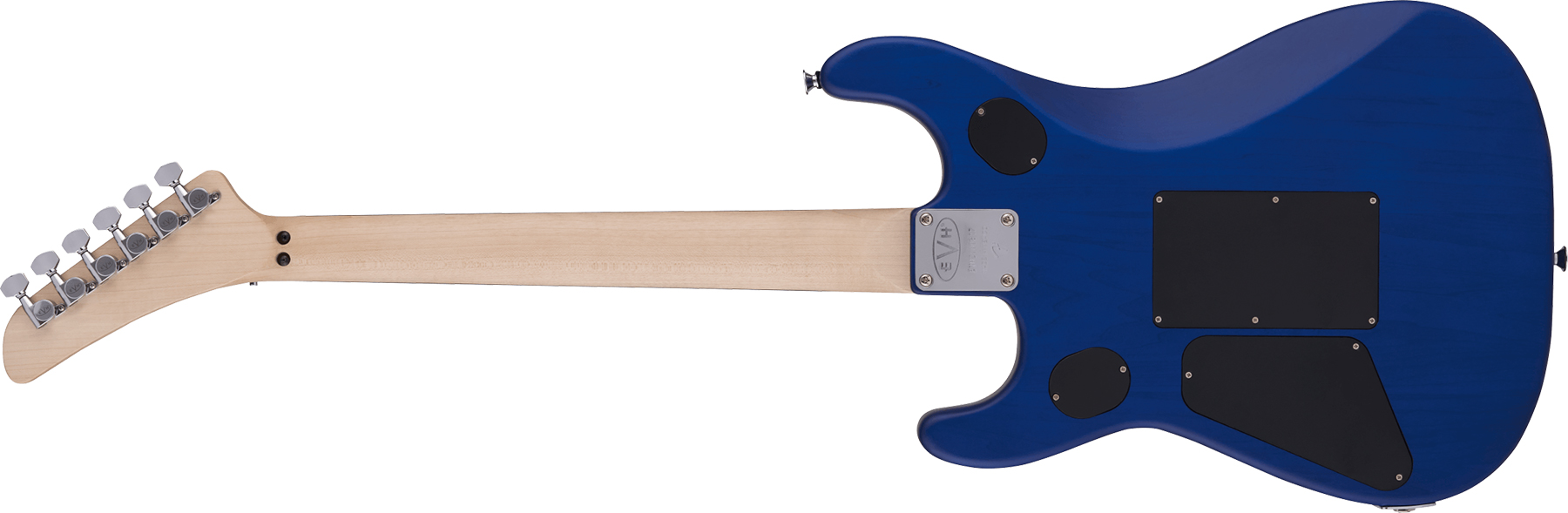 Evh 5150 Deluxe Poplar Burl Mex 2h Fr Eb - Aqua Burst - Elektrische gitaar in Str-vorm - Variation 1