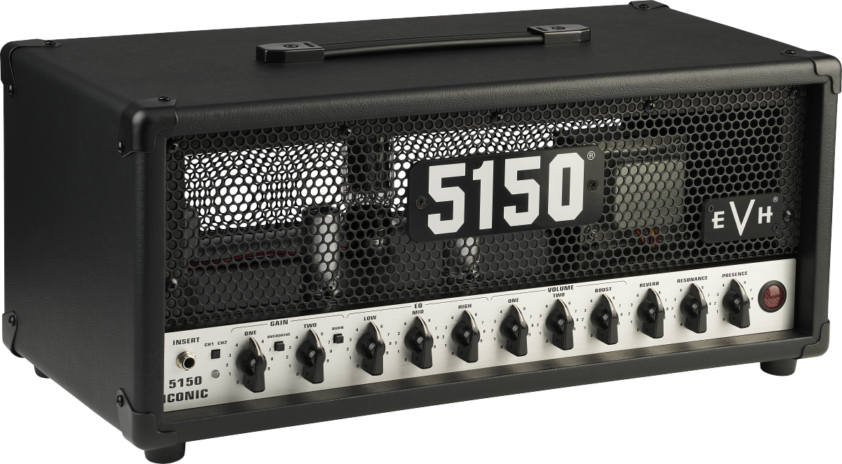 Evh 5150 Iconic 6l615w Head Black - Gitaarversterker top - Variation 2