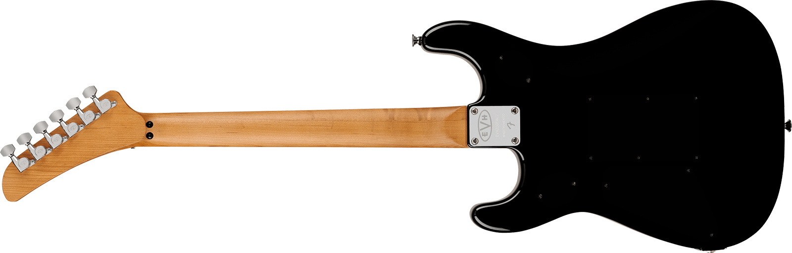 Evh 5150 Series Deluxe Mex 2h Fr Mn - Black - Elektrische gitaar in Strat vorm - Variation 1