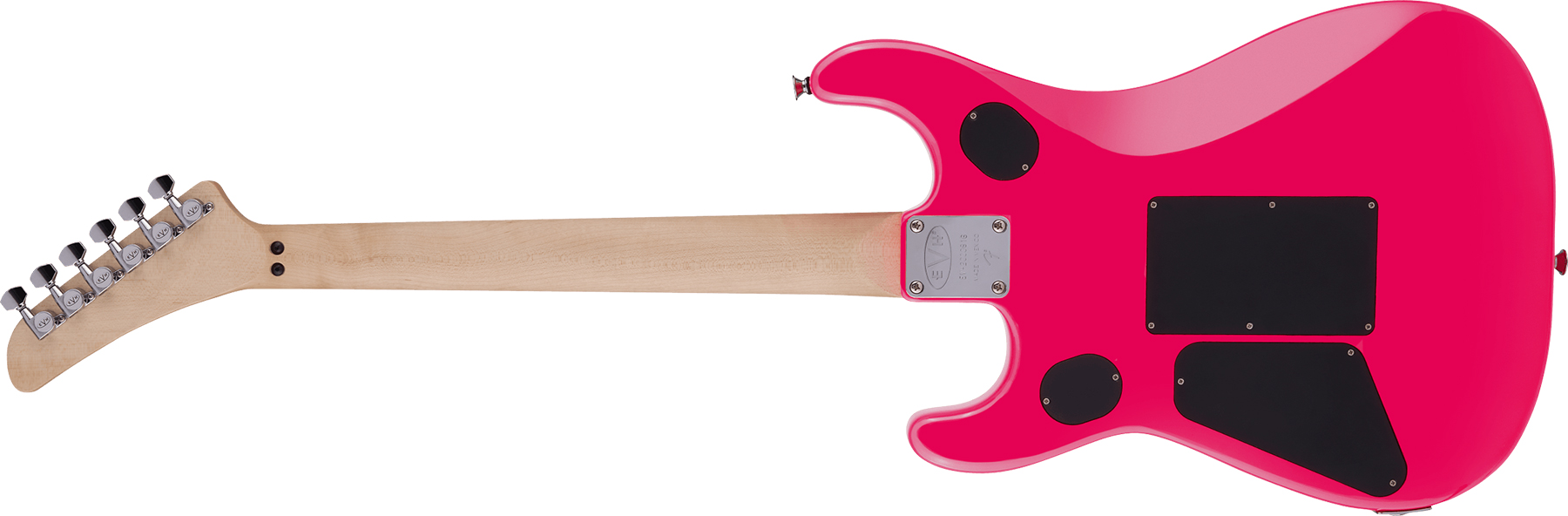 Evh 5150 Standard Mex 2h Fr Mn - Neon Pink - Elektrische gitaar in Str-vorm - Variation 1