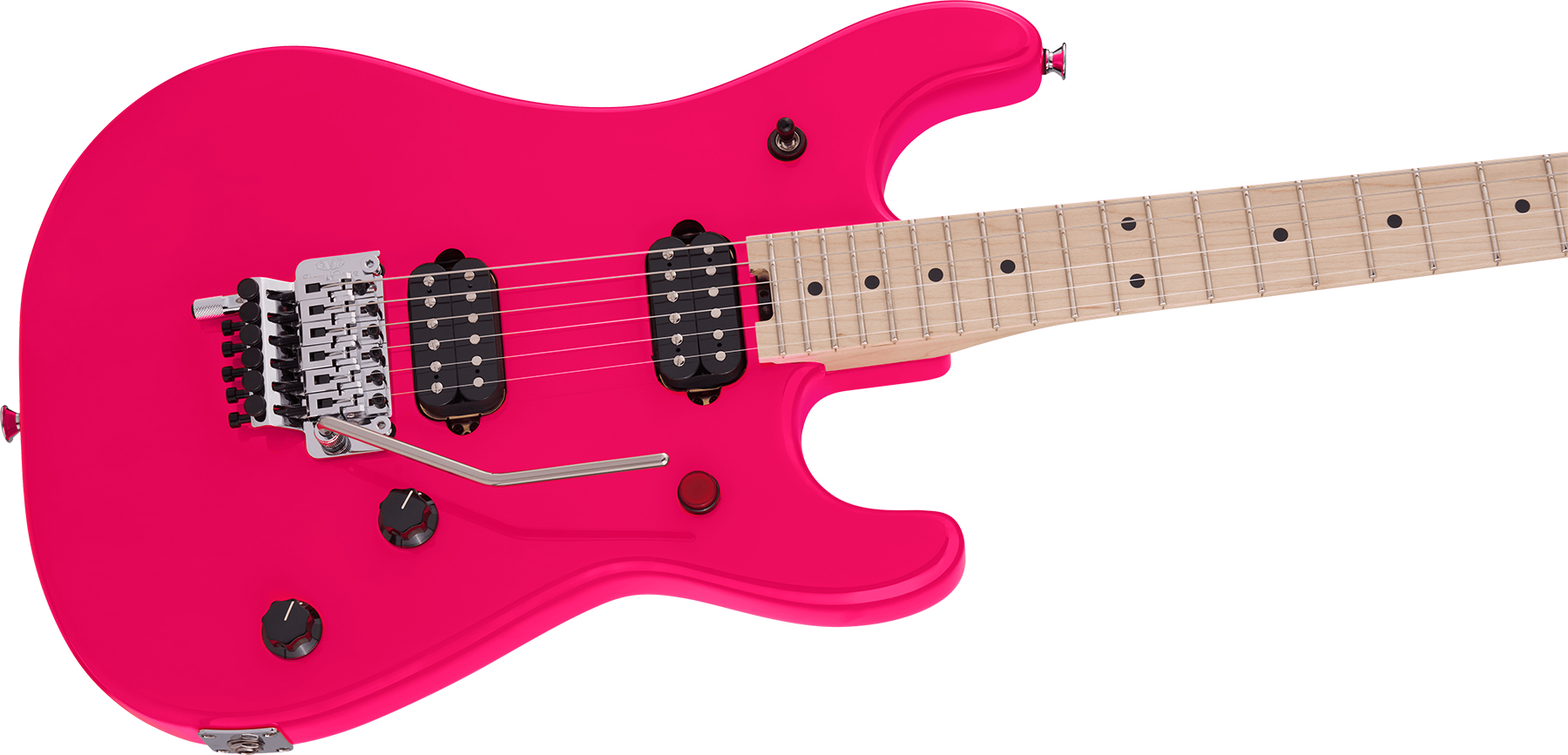 Evh 5150 Standard Mex 2h Fr Mn - Neon Pink - Elektrische gitaar in Str-vorm - Variation 2
