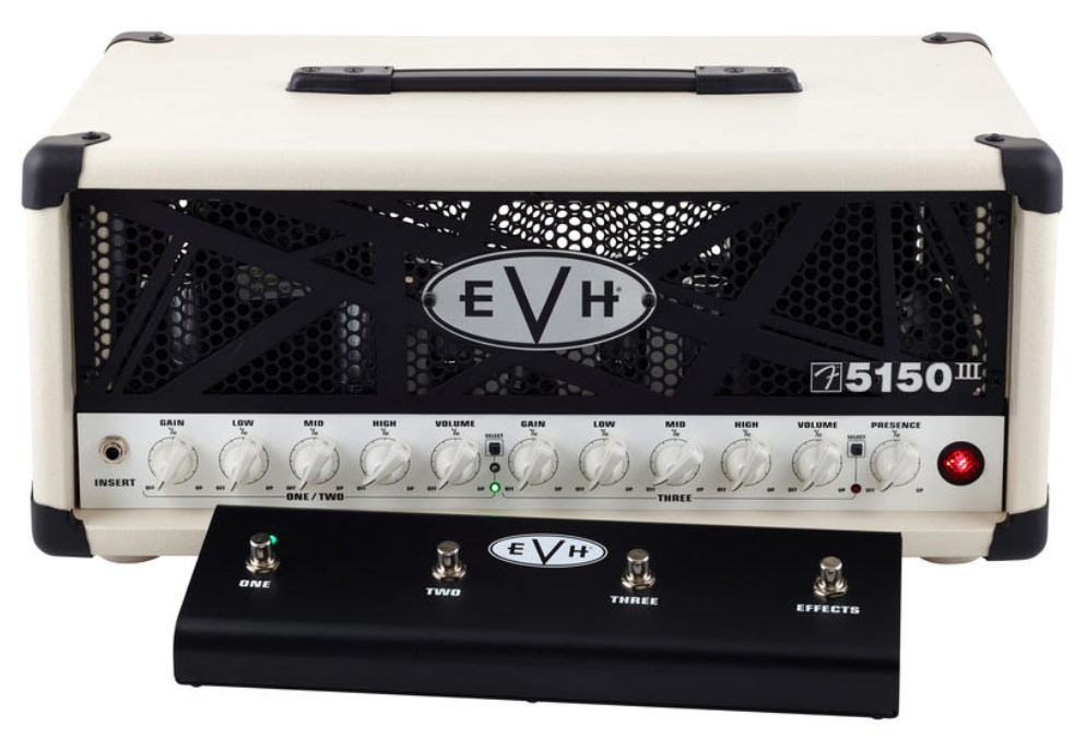 Evh 5150iii 50w Head 6l6 Ivory - Gitaarversterker top - Variation 1