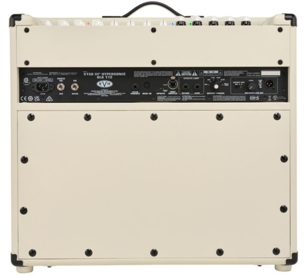 Evh 5150iii Hypersonic 6l6 2x12 Combo 50w Ivory - Combo voor elektrische gitaar - Variation 2