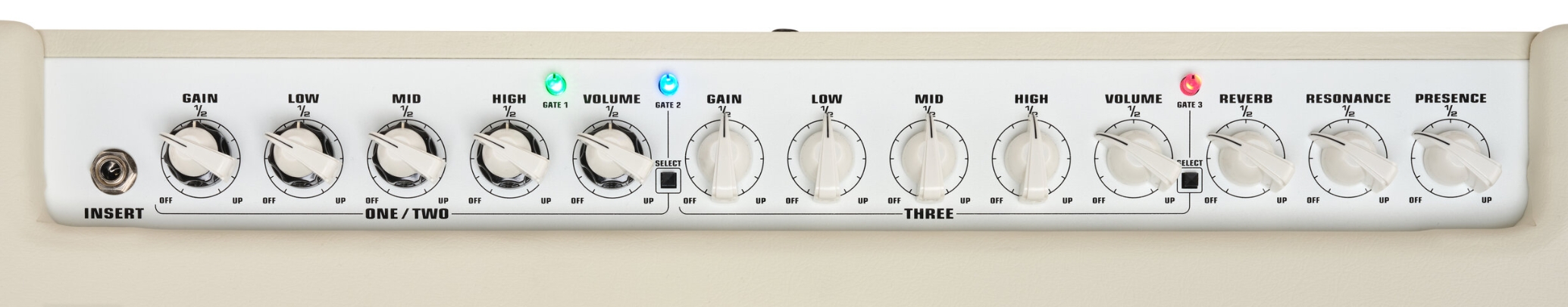 Evh 5150iii Hypersonic 6l6 2x12 Combo 50w Ivory - Combo voor elektrische gitaar - Variation 4