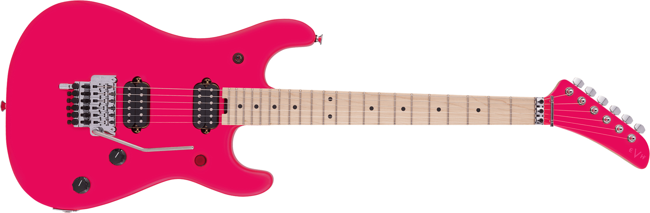 Evh 5150 Standard Mex 2h Fr Mn - Neon Pink - Elektrische gitaar in Str-vorm - Main picture