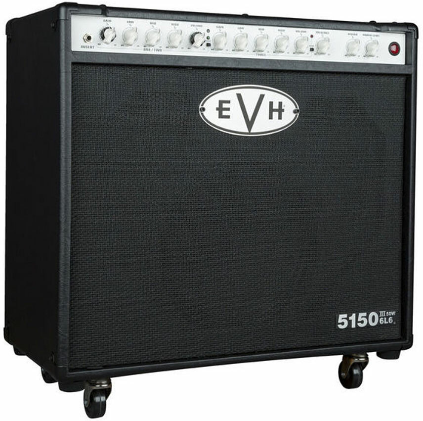 Evh 5150iii 1x12 50w 6l6 Combo Black - Combo voor elektrische gitaar - Main picture