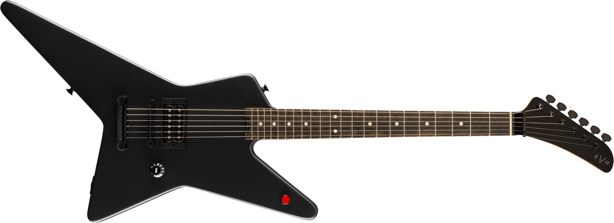 Evh Star T.o.m Ltd 1h Ht Eb - Stealth Black Matte - Metalen elektrische gitaar - Main picture