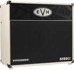 Combo voor elektrische gitaar Evh 5150III Hypersonic 6L6 1x12 Combo - Ivory