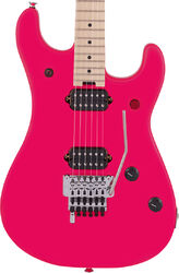 Elektrische gitaar in str-vorm Evh                            5150 Series Standard (MEX, MN) - Neon pink