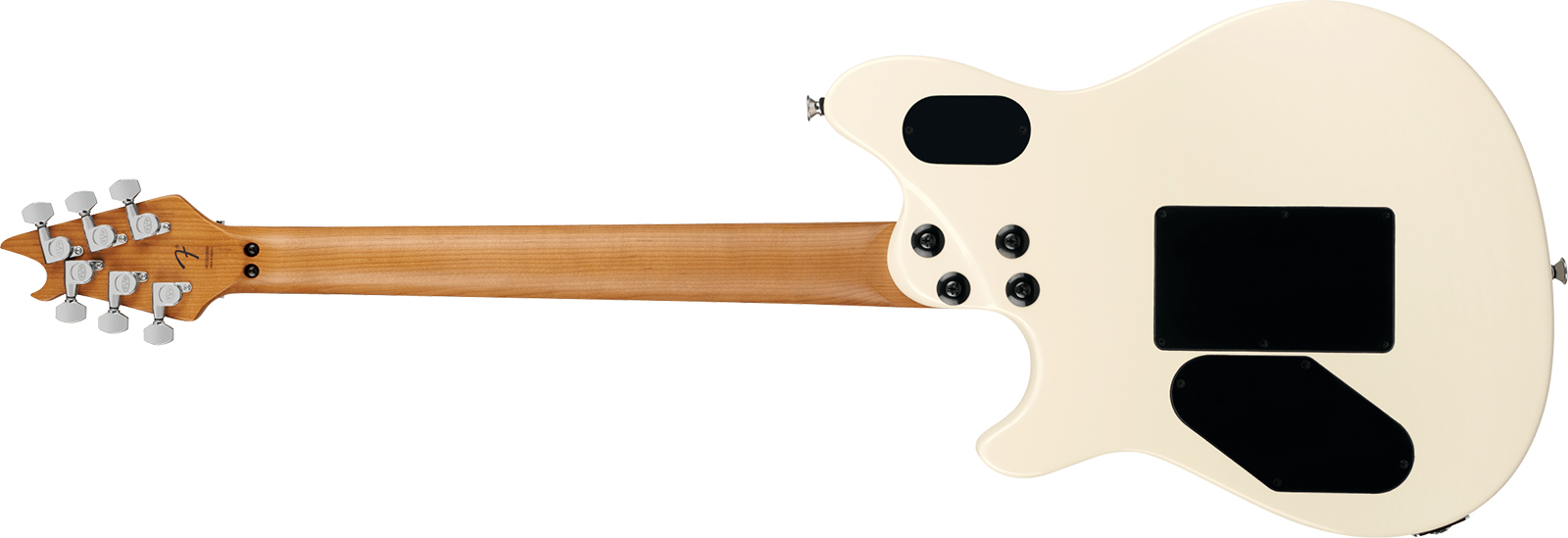 Evh Wolfgang Special Baked Maple Mex 2h Fr Eb - Ivory - Metal elektrische gitaar - Variation 1