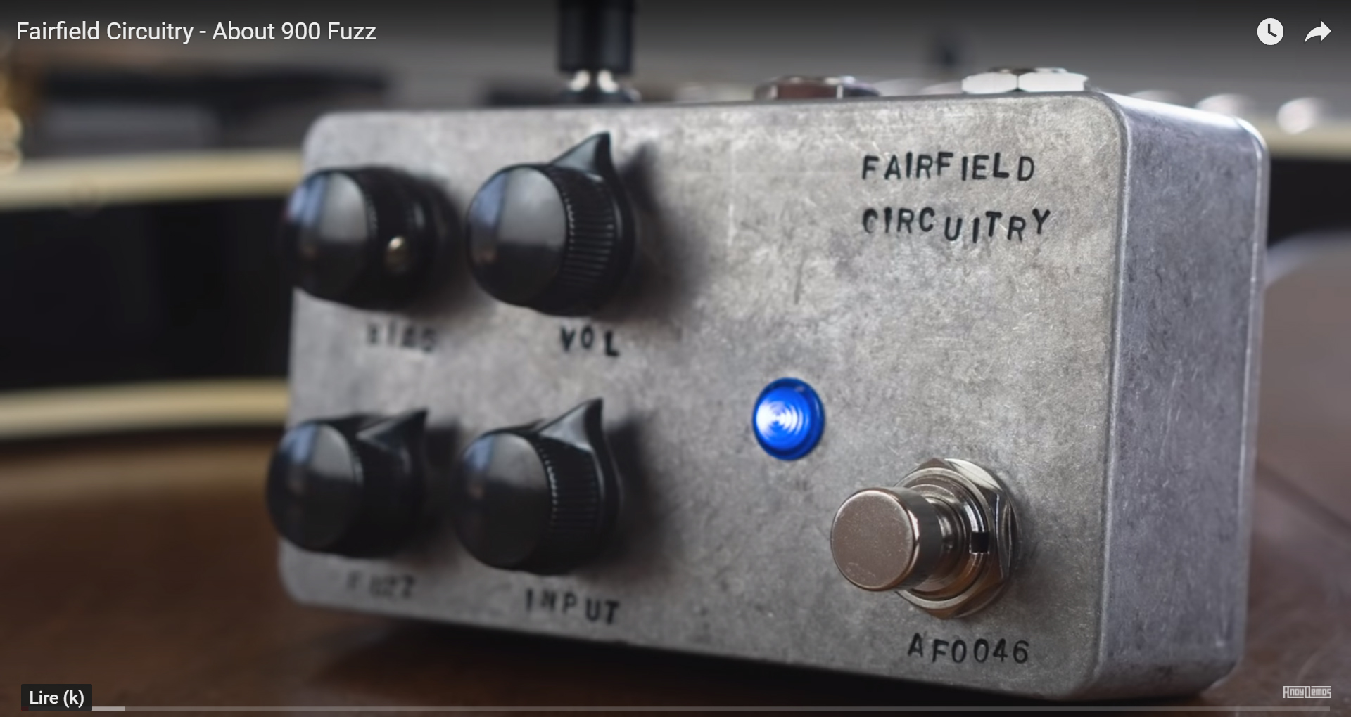 Fairfield Circuitry 900 Four Knob Fuzz - Overdrive/Distortion/fuzz effectpedaal - Variation 1