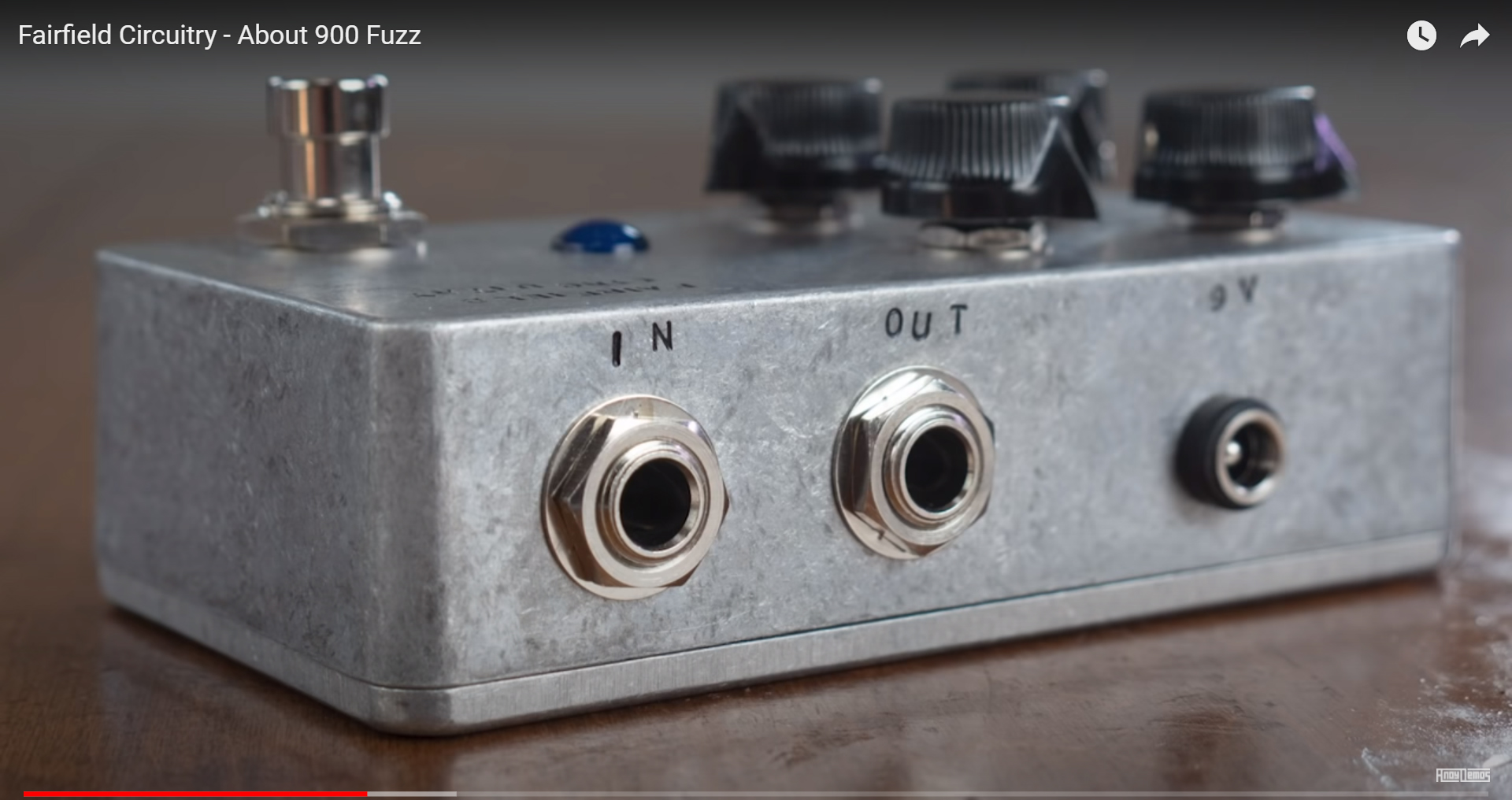 Fairfield Circuitry 900 Four Knob Fuzz - Overdrive/Distortion/fuzz effectpedaal - Variation 2