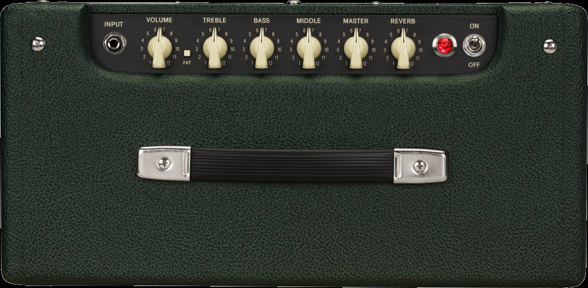 Fender 2020 Limited Edition Blues Junior Iv, C12q Speaker, Brit Green - Combo voor elektrische gitaar - Variation 2