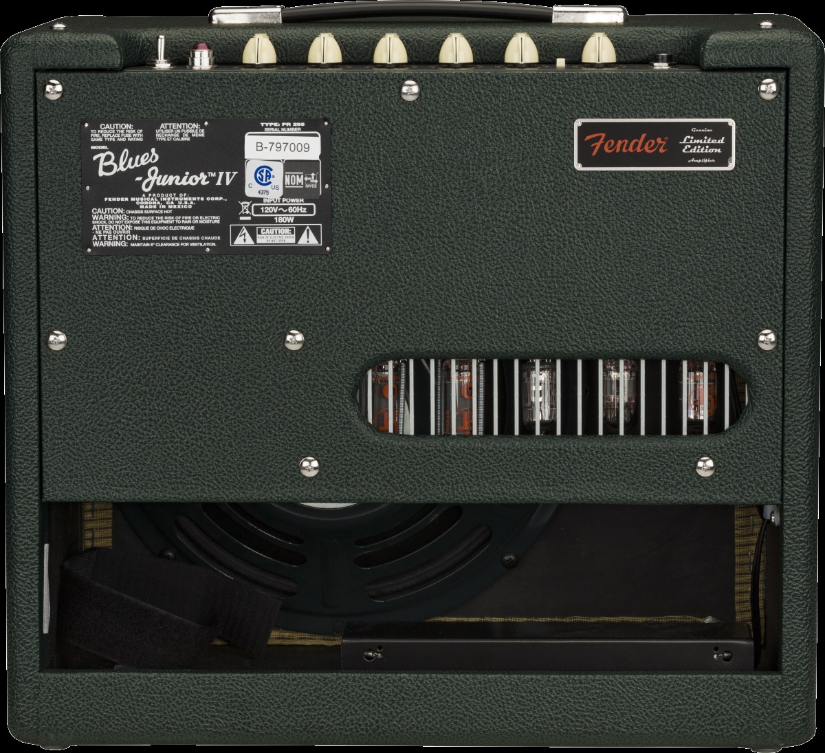 Fender 2020 Limited Edition Blues Junior Iv, C12q Speaker, Brit Green - Combo voor elektrische gitaar - Variation 3