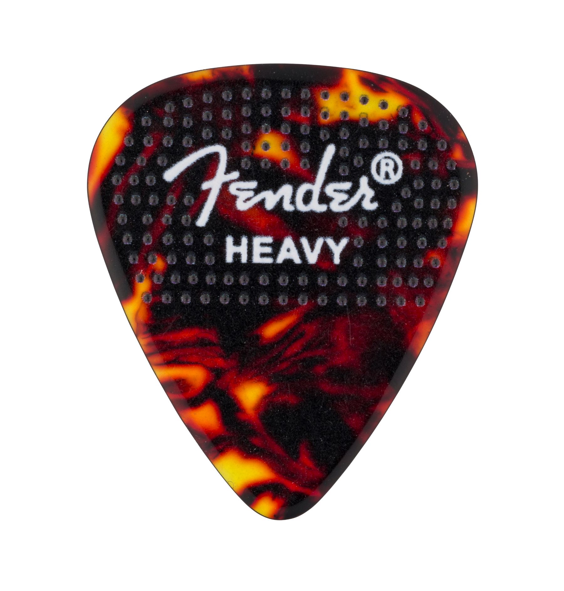 Fender Médiators 351 CelluloÏde À Points (12pk) Hvy - Plectrum - Variation 8