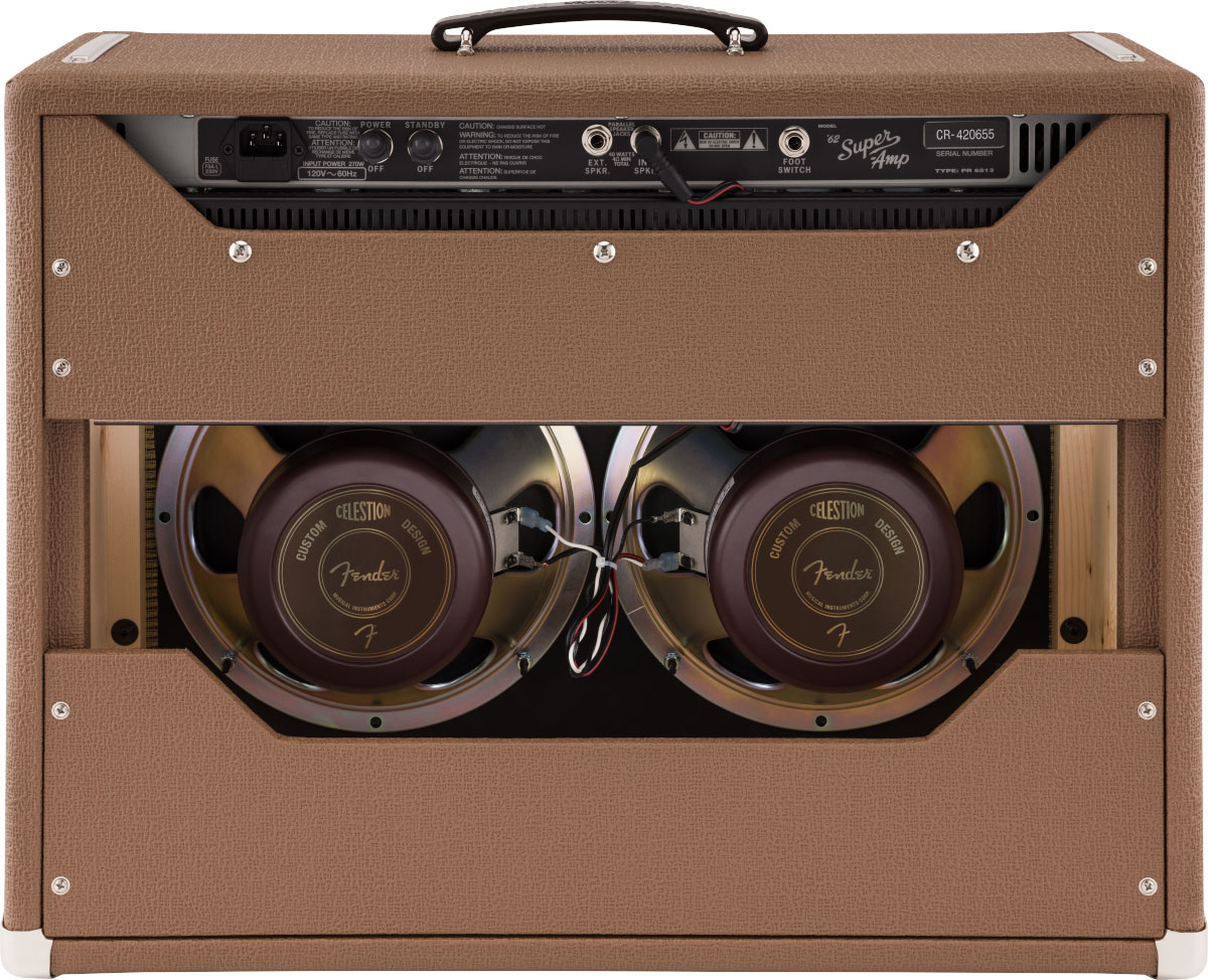 Fender 62 Super Amp American Vintage Usa 40w 2x10 6l6 - Combo voor elektrische gitaar - Variation 1