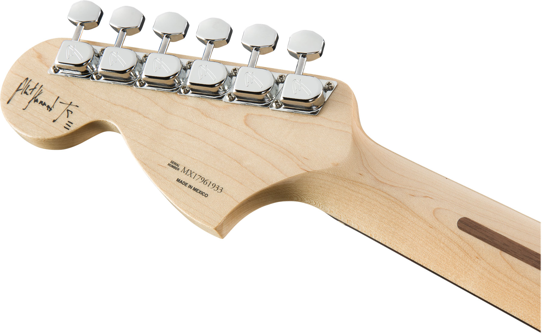 Fender Albert Hammond Strat Mex Signature 3s Trem Rw - Olympic White - Elektrische gitaar in Str-vorm - Variation 3