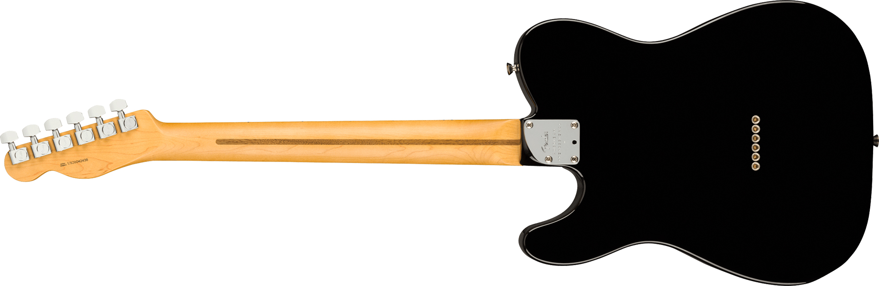 Fender Tele American Professional Ii Usa Mn - Black - Televorm elektrische gitaar - Variation 1