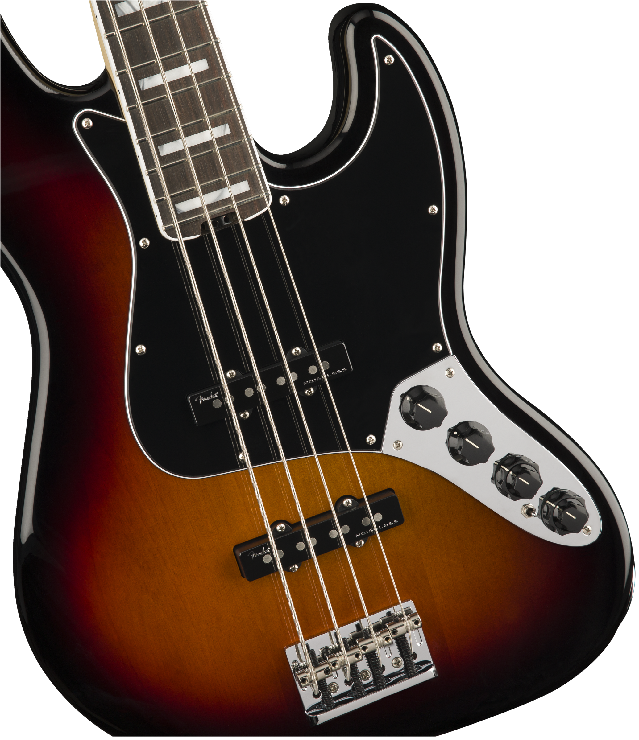 Fender Jazz Bass American Elite 2018 Usa Eb - 3 Color Sunburst - Solid body elektrische bas - Variation 2