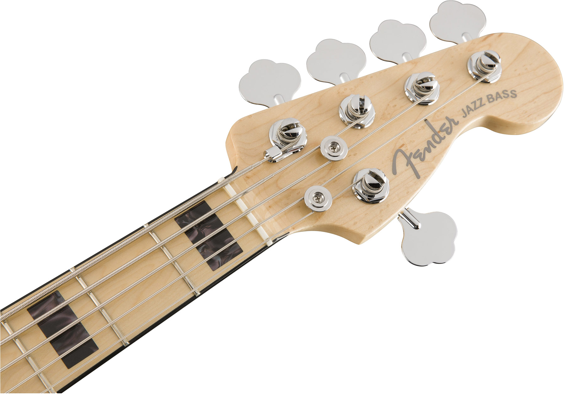 Fender American Elite Jazz Bass V Usa Mn - Champagne - Solid body elektrische bas - Variation 3