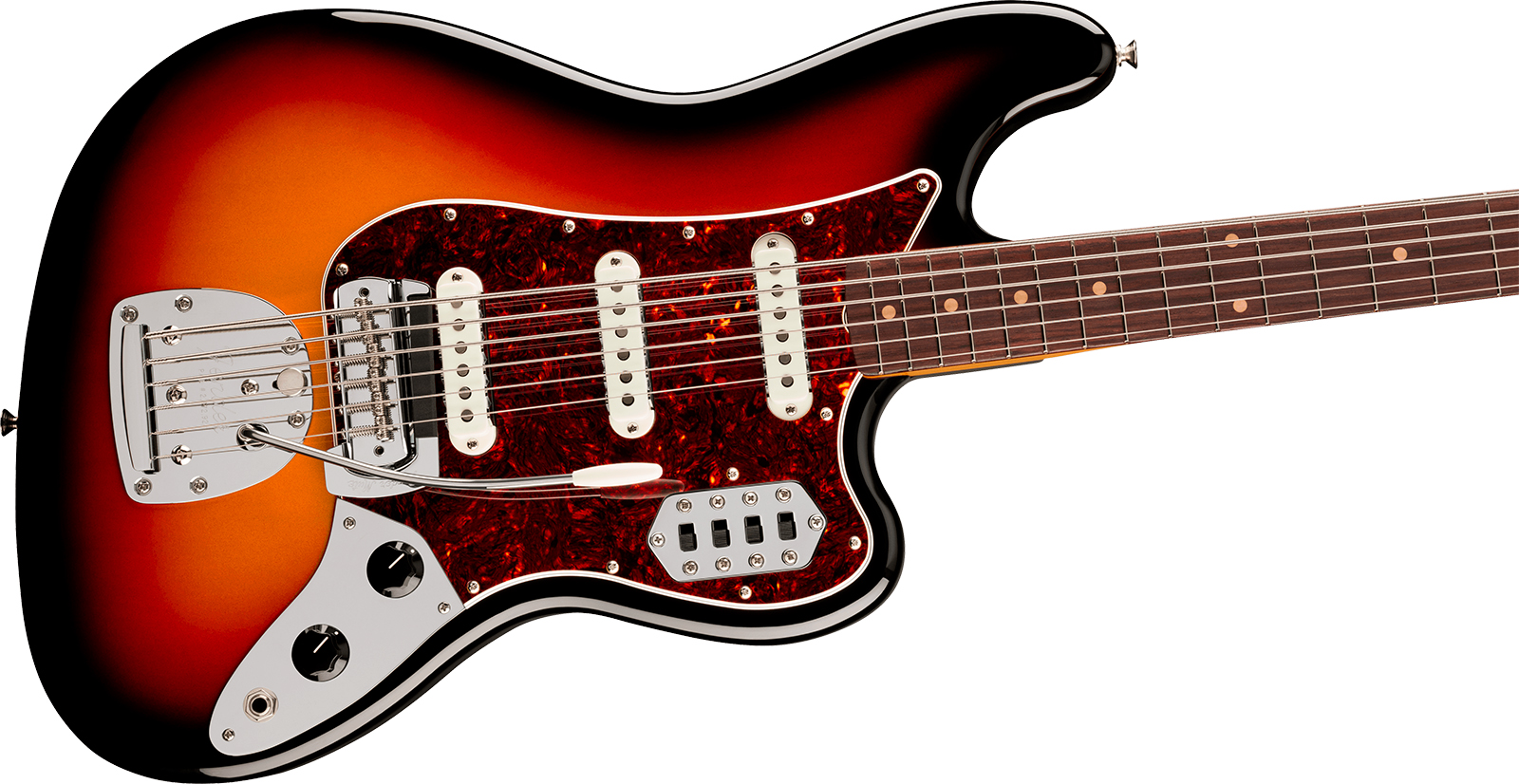 Fender Bass Vi Early 60s Vintera 3 Mex Rw - 3-color Sunburst - Solid body elektrische bas - Variation 2