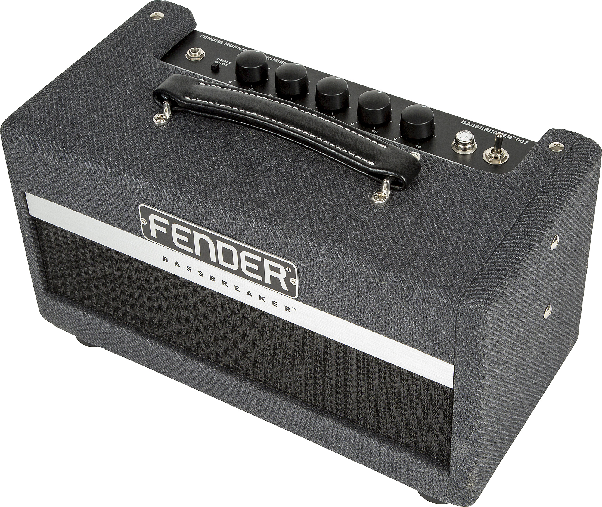 Fender Bassbreaker 007 Head 7w Gray Tweed - Gitaarversterker top - Variation 2