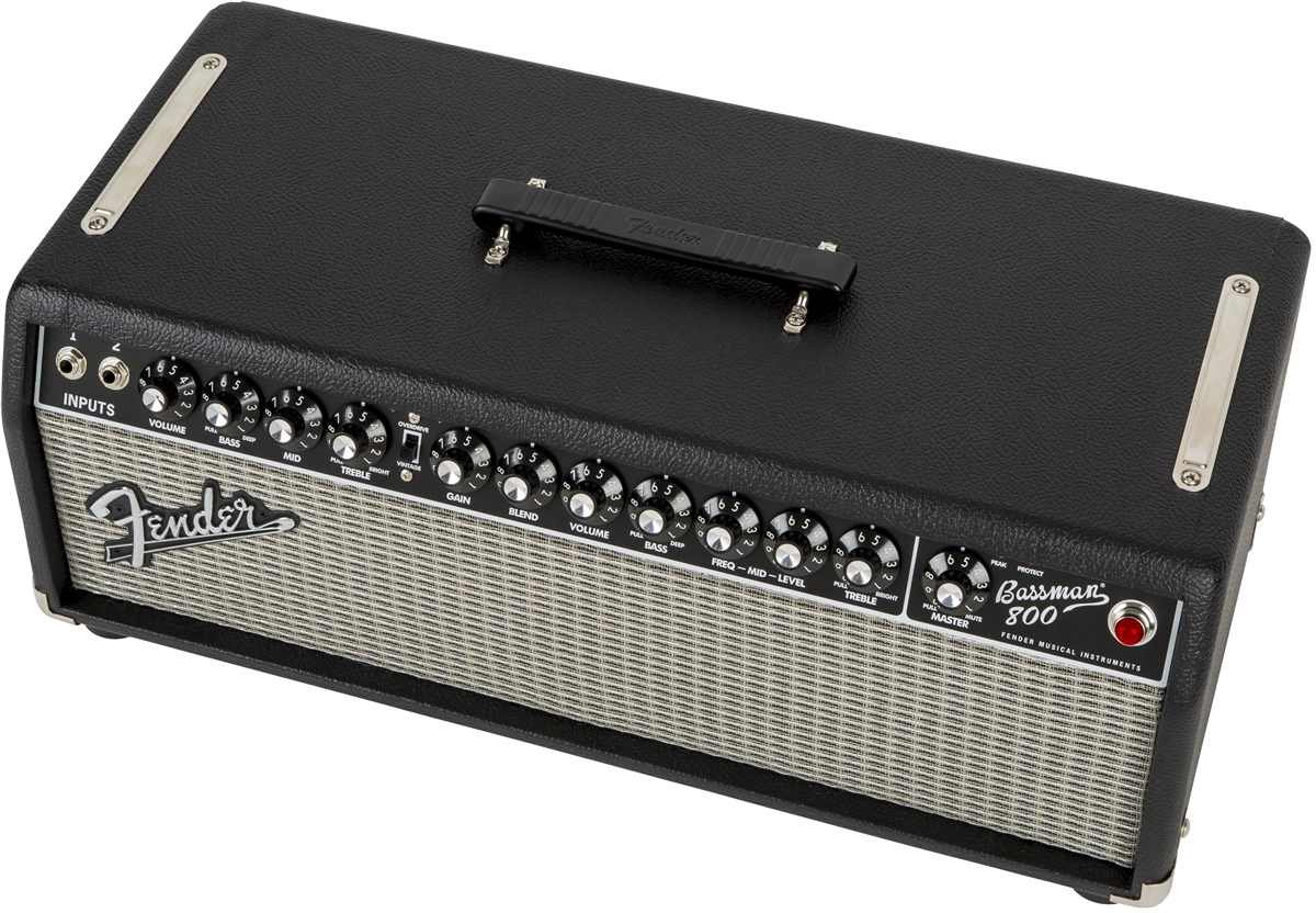 Fender Bassman 800 Head 800w 4-ohms Black/silver - Versterker top voor bas - Variation 2