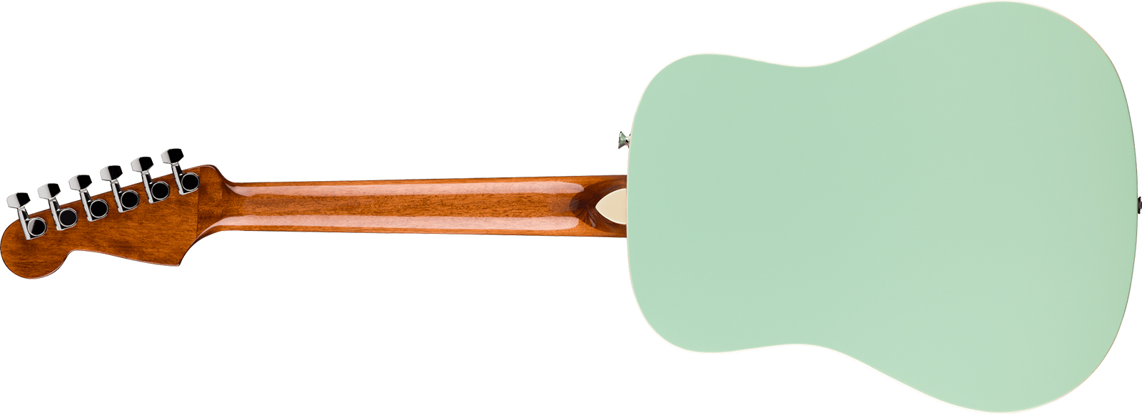 Fender California Standard Redondo Mini Epicea Sapele Noy +housse - Surf Green - Folk gitaar - Variation 2