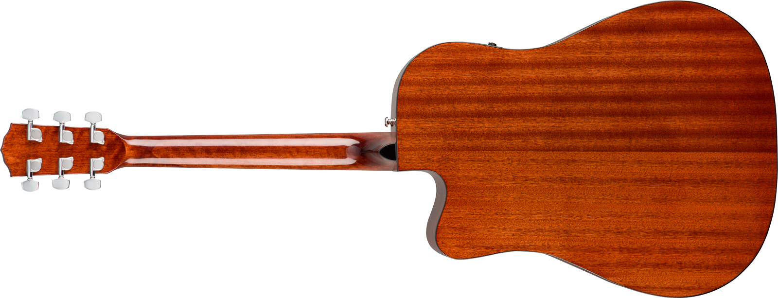 Fender Cd60sce All Mahogany Dreadnought Cw Tout Acajou Wal - Natural - Folk gitaar - Variation 1