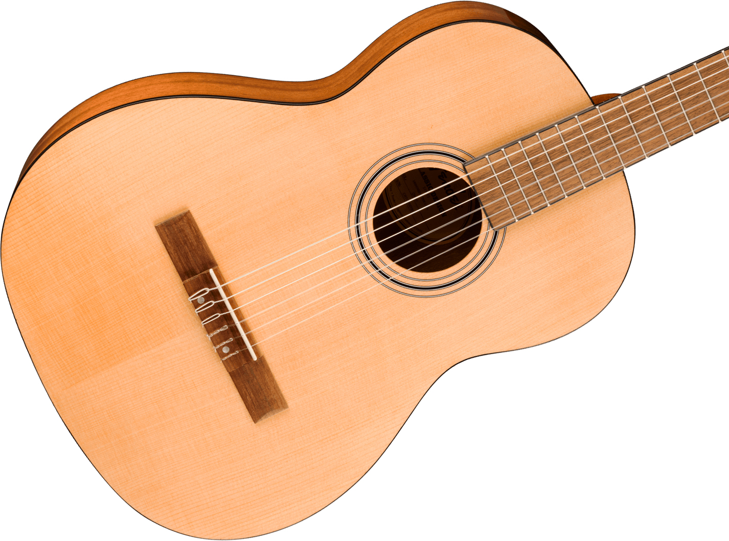 Fender Cn30 Nylon 4/4 Classic Design Epicea Okoume Noy - Natural - Klassieke gitaar 4/4 - Variation 2