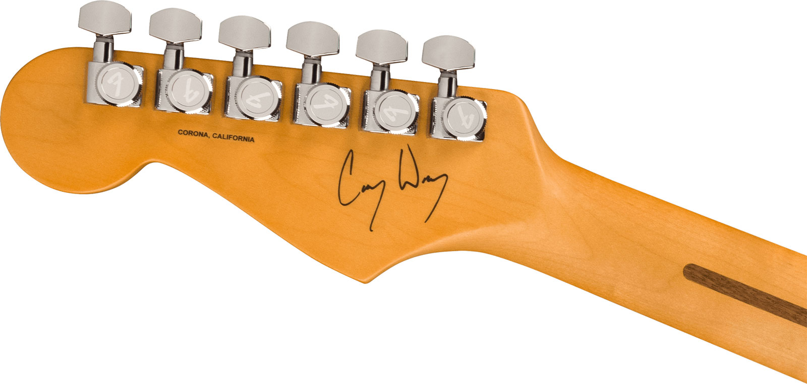 Fender Cory Wong Strat Ltd Signature Usa Stss Trem Rw - Surf Green - Elektrische gitaar in Str-vorm - Variation 3