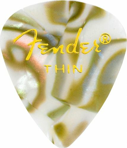 Fender 351 Shape Premium Thin Abalone - Plectrum - Main picture