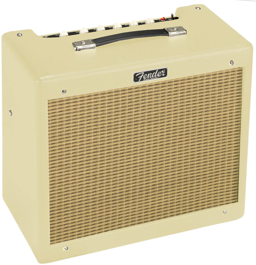 Fender Blues Junior Iv Fsr Ltd 15w 1x12 Eminence Cannabis Rex Nubtex Blonde - Combo voor elektrische gitaar - Main picture