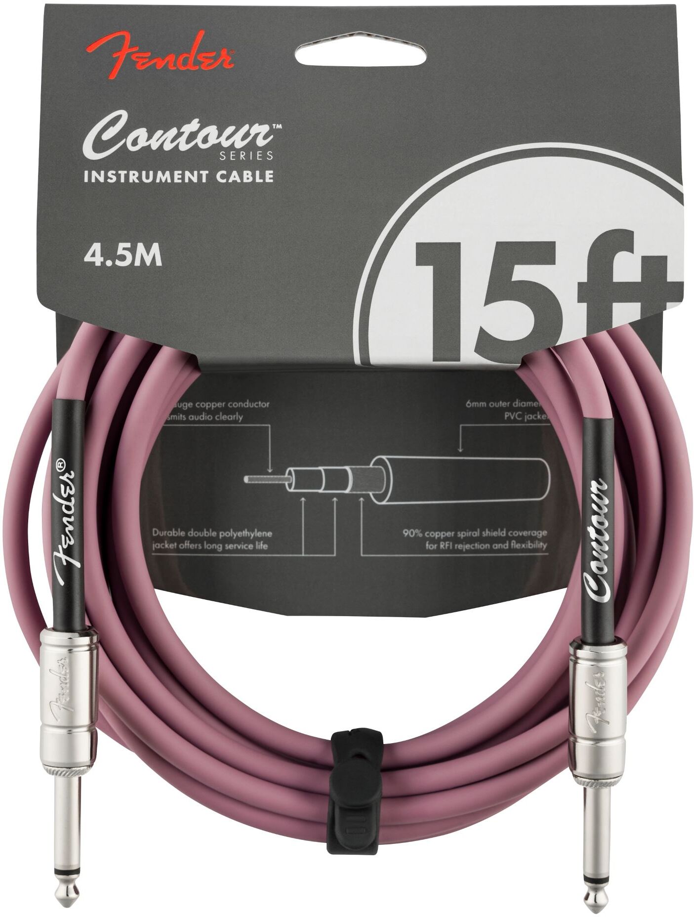 Fender CÂble Contour 15', Bgm - Kabel - Main picture