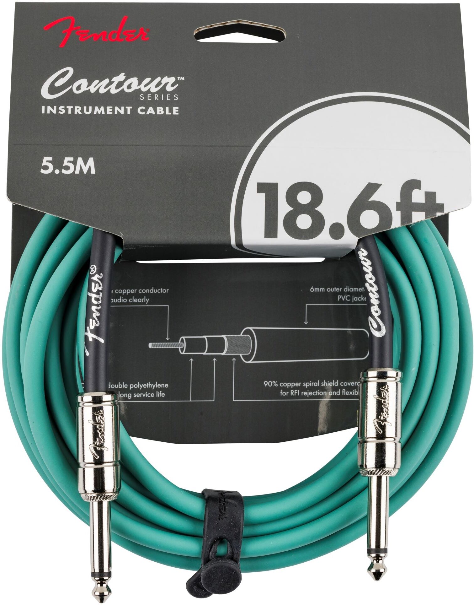 Fender CÂble Contour 18,6', Shg - Kabel - Main picture